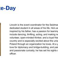 iSMP Poland Team: Lincoln White-Day